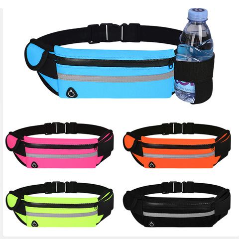 YUYU Waist Bag Belt Bag Running Waist Bag Sports Portable Gym Bag Hold Water Cycling Phone bag Waterproof Women running belt ► Photo 1/6