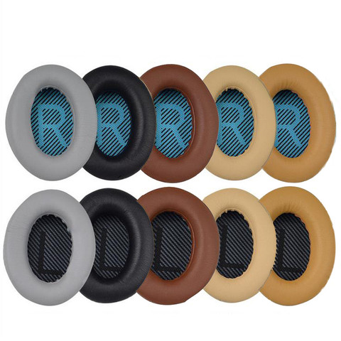 Replacement Protein Multi Colors Foam Ear Pads Cushions For Bose For Quietcomfort 2 QC35 QC25 AE2 QC2 QC15 AE2I Headphones ► Photo 1/6