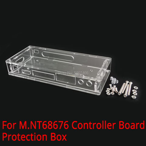 For our M.NT68676 controller driver card motherboard LED/LCD controller driver board transparent Acrylic protective case box ► Photo 1/5