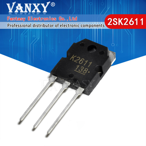 5PCS 2SK2611 TO-3P TO-247 K2611 TO247 new MOS FET transistor ► Photo 1/4