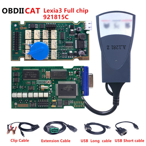 Full Chips Lexia3 /PP2000 New Diagbox V7.83 with 921815C Firmware V48/V25 Lexia3 For Citr-oen/Peug-eot diagnostic tool ► Photo 1/1