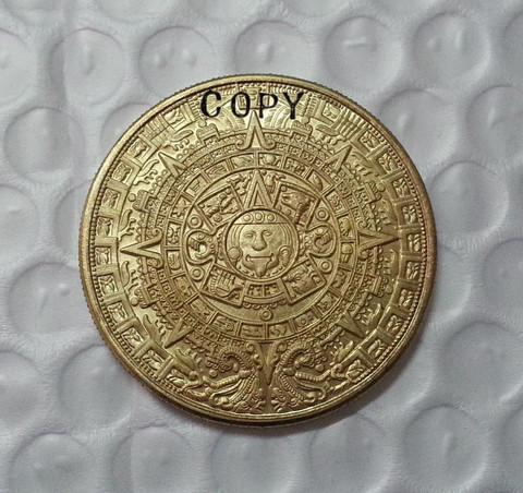 Mayan 2012 Prophecy gold silver Coin  -replica coins medal commemorative coins ► Photo 1/4