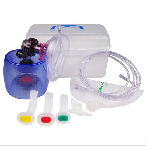 The silicone simple respirator flapper adult emergency medical rescue breathing machine manual resuscitator breathing air ► Photo 1/1