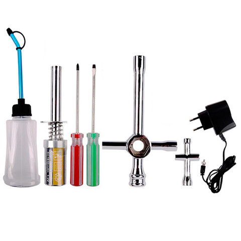 80142 Starter Set Tools Kit Glow Plug lgniter For HSP 1/8 1/10 1/16 Nitro Power Buggy Truck Redcat Exceed AMAX HIMOTO Vehicles ► Photo 1/3