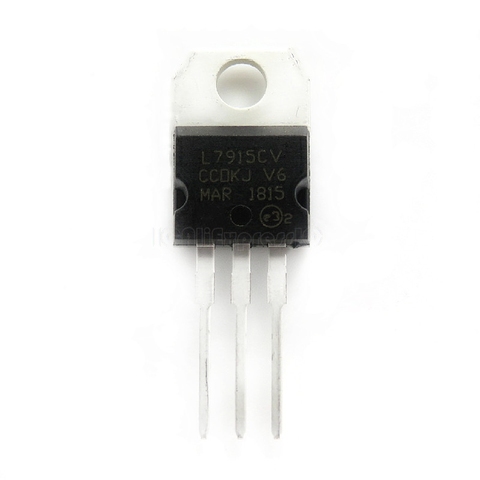 10pcs/lot L7915CV TO220 L7915 TO-220 7915 LM7915 MC7915 7915CV In Stock ► Photo 1/1