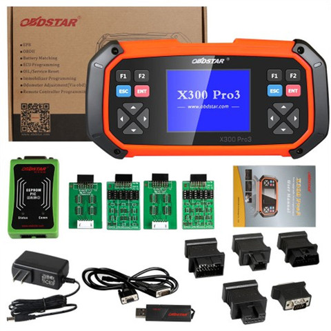 OBDSTAR X300 Pro3 Key Programmer with Immobiliser + Odometer Adjustment +EEPROM/PIC+OBDII Function X 300 Pro 3 Update Online ► Photo 1/6