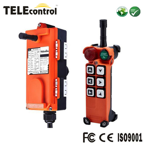 F21-E1 6 Buttons 1 speed 3 axis hoist crane wireless radio Industrial remote control with receiver and transmitter ► Photo 1/6