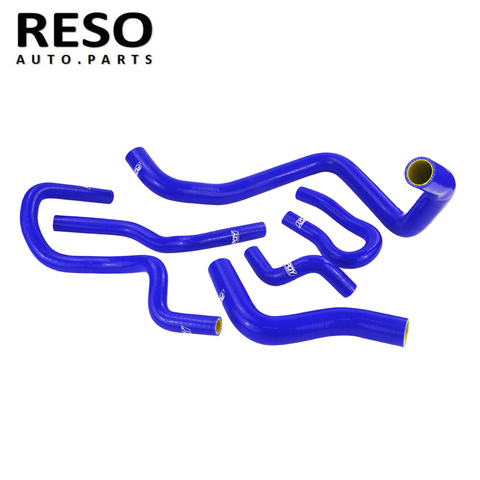 RESO--Silicone hose kit  Silicone Radiator Coolant Hose 6 Pcs For Honda CIVIC SOHC D15 D16 EG EK 92-00 ► Photo 1/5