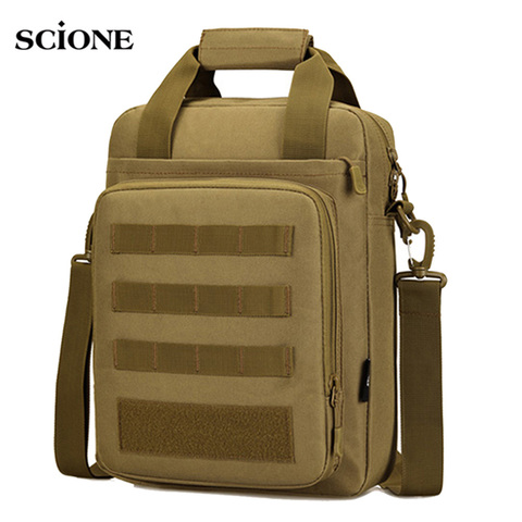 Tactical Men Bag Military Handbag Waterproof Molle Shoulder Camo Hiking Hunting Fishing Travel Mochila Sports Militar XA934WA ► Photo 1/6