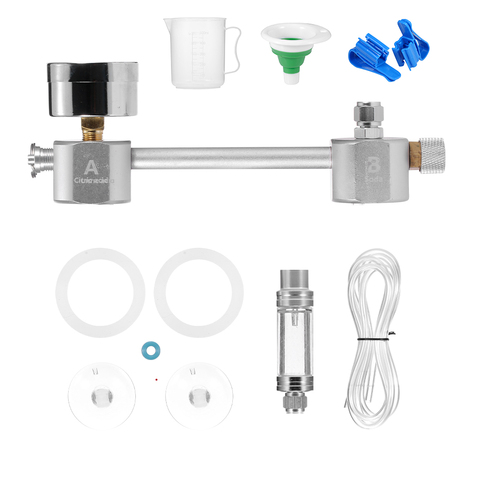 Aquarium DIY CO2 Generator System Kit CO2 Generator with Solenoid Valve Bubble Counter&Check Carbon Dioxide for  Aquarium Plants ► Photo 1/6