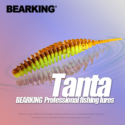 BEARKING TANTA Fishing Lures 5cm 6.5cm Artificial Baits Wobblers Soft Lures Shad Carp Silicone Fishing Soft Baits Tackle ► Photo 1/6