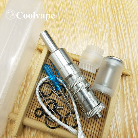 coolvape Flash Vapor 4.5 mini RTA FEV Style RTA Atomizer Rebuilt Tank 18mm 316 SS  Mod Vape Atomizer VS Flash e Vapor V4.5 RTA ► Photo 1/6