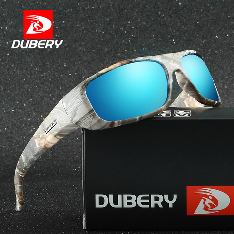 DUBERY Brand Design Men's Glasses Polarized Night Vision Sunglasses Men's Retro Male Sun Glass For Men UV400 Shades 1418 ► Photo 1/6