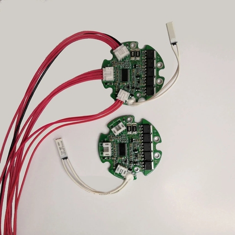 split port 10S 36V 20A round bms for bottle battery pack  for charge and discharge with temp sensor ► Photo 1/6