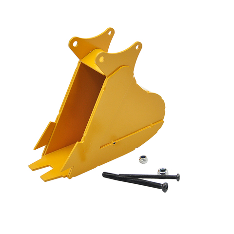 Small Trench Bucket Full Metal for Huina 1550 1580 1592 Excavator 1/14 RC Metal Excavator Trenching Parts ► Photo 1/5