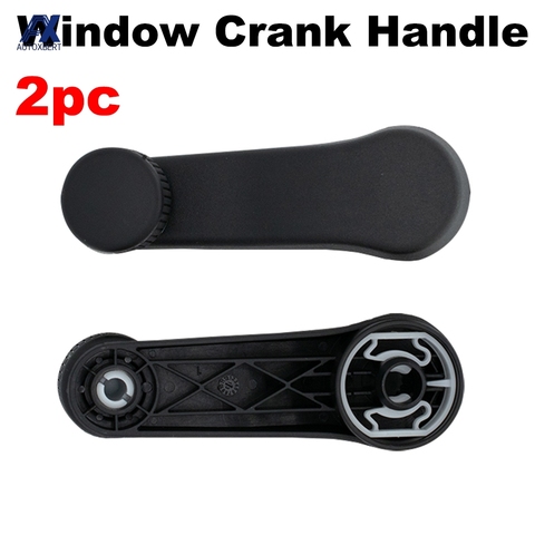 2pcs Car Window Winder Crank Handle For VW T4 Transporter Golf MK3 MK4 6N1 Caddy Vento Bora Polo Van Jetta Beetle 1H0837581D ► Photo 1/6