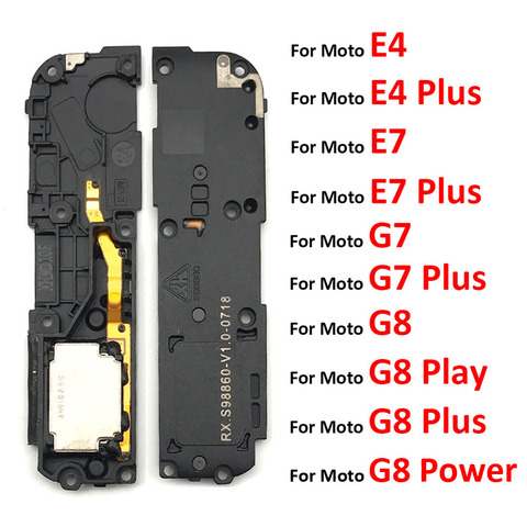 Loud Speaker Loudspeaker Buzzer Ringer Flex Cable For Moto E4 E7 G5s G7 G8 Plus Z Play Z2 Force One Power Fusion Plus Edge ► Photo 1/6