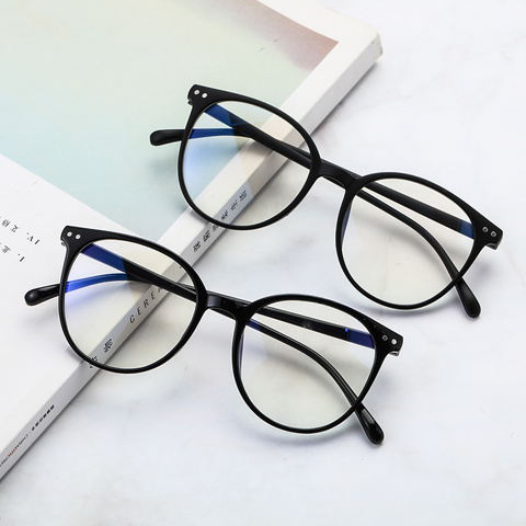 Blue Light Blocking Glasses Transparent Frame Office Computer Goggles Anti Blue Rays Eyeglasses Women Men Vision Care Glasses ► Photo 1/6