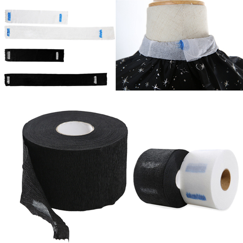 1 Roll Haircut Necks Disposable Hairdressing Collar Accessory Haircut Cape Covering Neck Paper Roll Cutting Wrap Apron Cover ► Photo 1/6