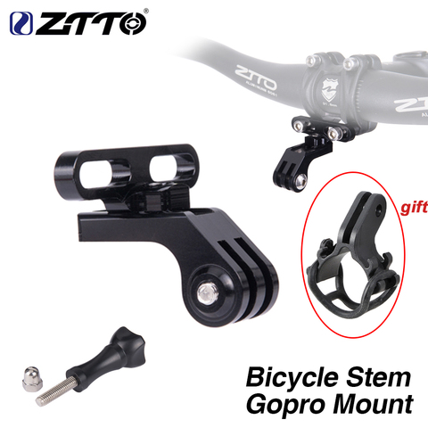 ZTTO 1pcs High-Strength Bicycle Stem Gopro Mount Lightweight CNC Holder Universal adapter for XC AM MTB Mountain Road Bike ► Photo 1/6