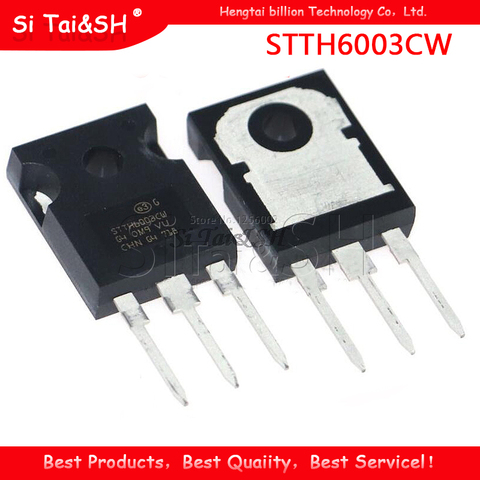 5pcs STTH6003CW TO-247 STTH6003 TO247 300V 60A new original ► Photo 1/1