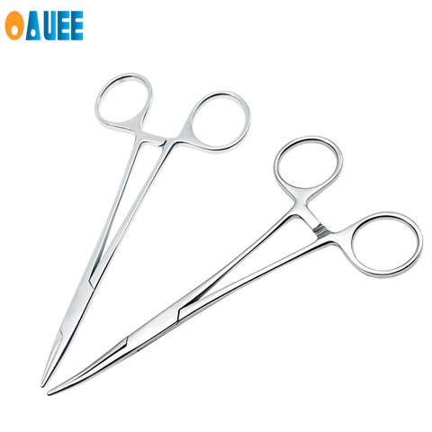 12.5 16 18cm Hand Tool Hemostatic Forceps Pet Hair Clamp Fishing Locking Pliers Epilation Tools Curved/Straight Tip ► Photo 1/6