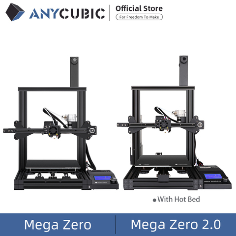 ANYCUBIC Mega Zero DIY 3D Printer 220X 220X250 desktop 3d printing extruder Metal frame Impresora High Precision  impressora ► Photo 1/6