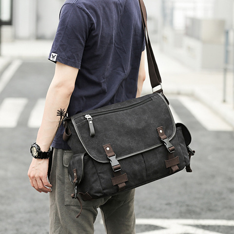 Tidog The Trend of the Fashion canvas Students Shoulder bag ► Photo 1/5