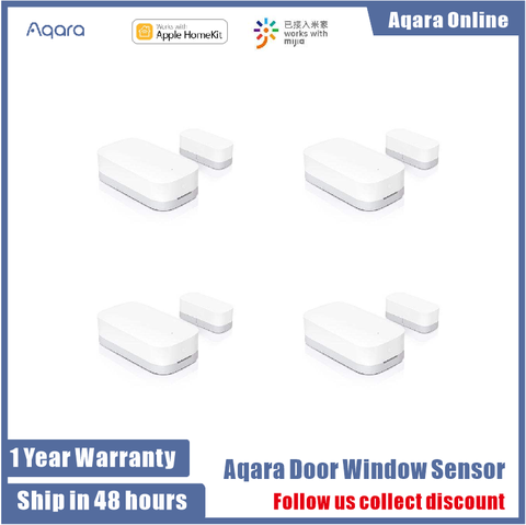 Aqara Door Window Sensor Zigbee Wireless Connection Smart Mini door sensor Work With Xiaomi sensor homekit Mi home App control ► Photo 1/6
