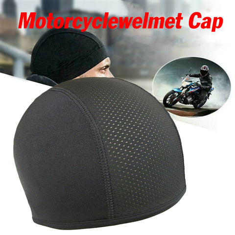 Quick drying Men Cycling Hat Skull Cap Bike Motorbike Helmet Inner Cap Hat Riding Cap Outdoor Sport Cycling Helmet cap ► Photo 1/6