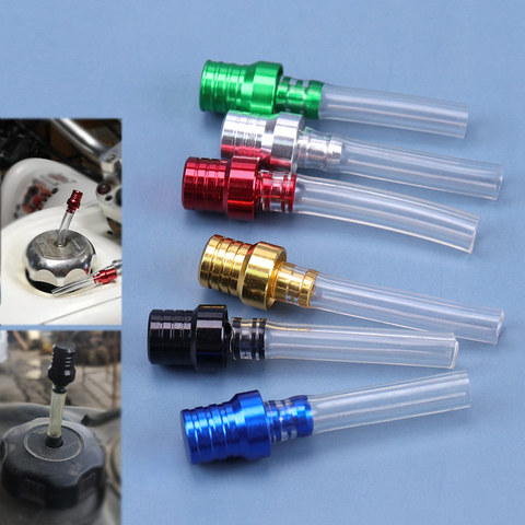 1PC Motorcycle Gas Fuel Cap 2 Way Valves Vent Breather Hoses Tubes For Motocross ATV Quad Dirt Pit Bike Fuel Tank Breather Pipe ► Photo 1/6