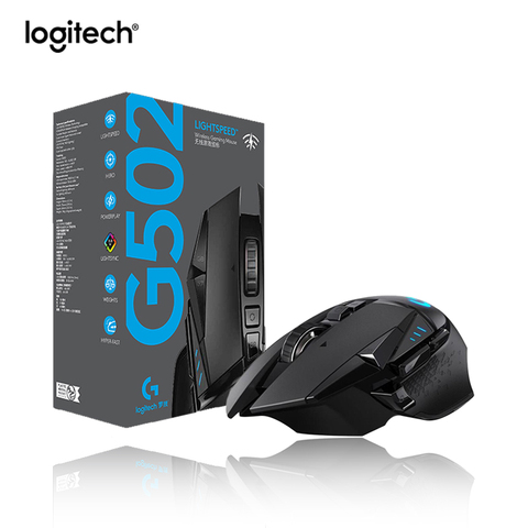 Logitech G502 LIGHTSPEED Wireless Gaming Mouse LIGHTSYNC RGB Lighting 11 Buttons ► Photo 1/6