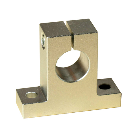 2 PCS/LOT Aluminum alloy vertical support seat Locking mount optical axis guide bracket SK8/10/12/13/16/20/25/30/35/40/50 ► Photo 1/2