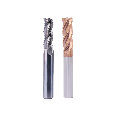 4mm 6mm 8mm 10mm 12mm 4 flutes HRC55 Roughing End Mills Milling cutters CNC roughing Tools Carbide router bits milling bits ► Photo 1/4