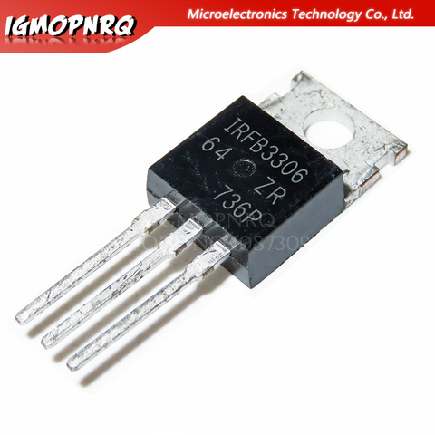 5pcs IRFB3306 TO-220 IRFB3306PBF TO220 IRF3306 60V 160A new original ► Photo 1/1