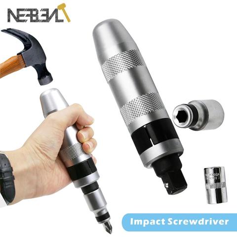 Professional Multi-purpose Heavy Duty Shock screw Driver Chisel Bits Tools Socket Kit Impact Screwdriver Bits Screw Extractor ► Photo 1/6