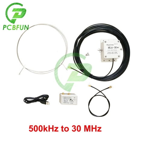 MLA-30+ Plus 500 kHz to 30 MHz Ring Active Receive Antenna Low Noise Medium Shortwave SDR Loop Antenna Short Wave Radio Antenna ► Photo 1/4