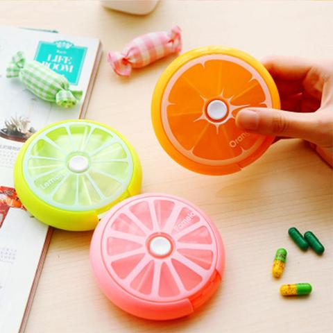 7 Days Pill Case Cute Travel Pill Box Pill Organizer Case Weekly Medicine Organizer Pills Storage Box for Personal Health Care ► Photo 1/6