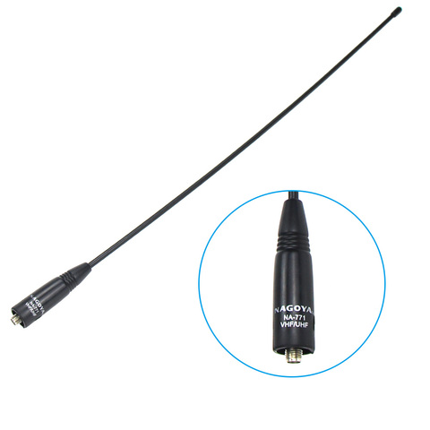 NAGOYA NA-771 Universal Walkie Talkie Antenna VHF/UHF 144/430 MHz SMA-Female For Baofeng Retevis Kenwood HYT Two Way Radio ► Photo 1/5