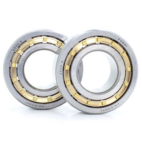 NJ2205EM 25*52.05*18 mm Cylindrical Roller Bearings Single Row Brass Cage NJ2205 2505K +0.05mm For Motorcycles IJ Planet 5 Sport ► Photo 1/6