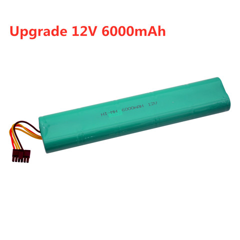 Sweeping Machine 12V 6000mAh Battery for Neato Botvac 70E 75 80 85 D75 D8 D85 Vacuum Cleaners SC 12v NiMH Rechargeable Battery ► Photo 1/3