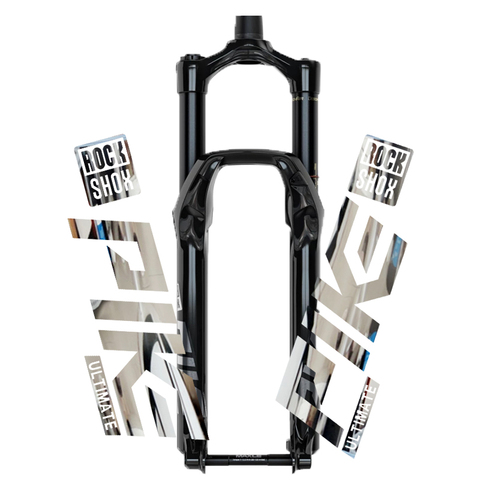 2022 Rockshox Pike Front Fork Sticker Bicycle Decorative Mountain Bike Waterproof Front Fork Transparent Bottom ► Photo 1/6