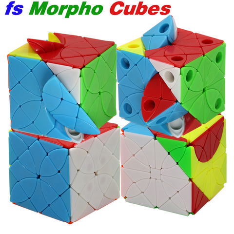 Magic cube puzzle f/s limCube Morpho Aureola cube fs Morphidae Marinita Helena Deidamia skew cube educational twist toys puzzles ► Photo 1/6