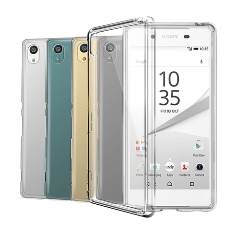 Transparent Case For Sony Xperia XA XA1 XA2 XA3 Ultra 10 Plus X XZ premium XZ4 XZ2 X Compact L1 L2 L3 Soft TPU Phone Case ► Photo 1/6
