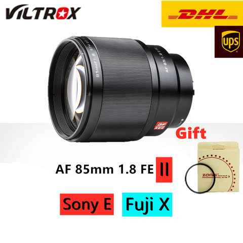 Viltrox 85mm f1.8II STM Auto Focus Full-Frame Portrait Prime Lens For Fuji X-Mount Camera X-T3 X-H1 X20 X-T30 X-T20 X-T100 XPro2 ► Photo 1/6