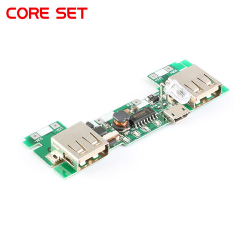 USB 5V 2A Mobile Power Bank Charger Module Lithium Li-ion 18650 Battery Charging Board LED Indicator New Version ► Photo 1/6