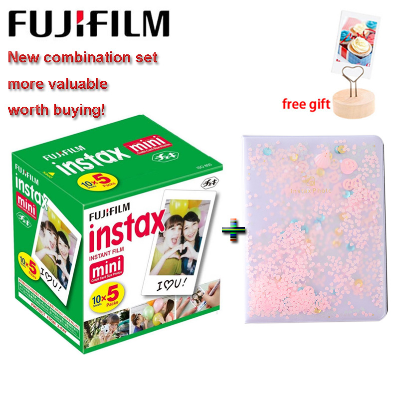 64 Pockets Photo Album for FujiFilm Instax Polaroid Fuji Film Camera 7 8 90 