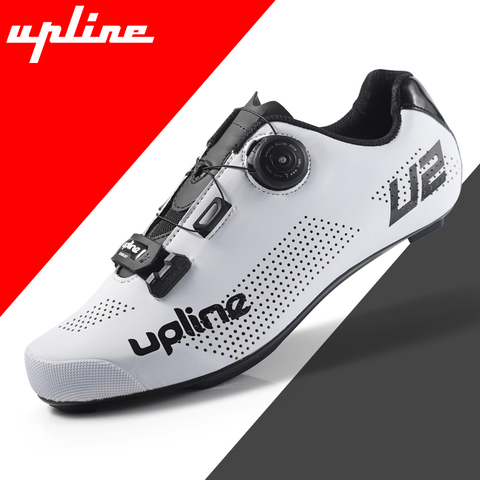 2022 new upline road cycling shoes men road bike shoes ultralight bicycle sneakers self-locking professional breathable ► Photo 1/6