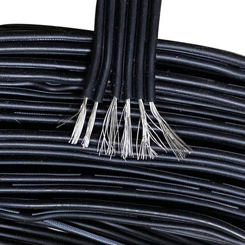 28AWG 2P/3P/4P/5P/6Pin Special Soft Silicone Cable Silicone gel Wire -60 ~200 degree Insulationis Soft and Resists Soldering ► Photo 1/6