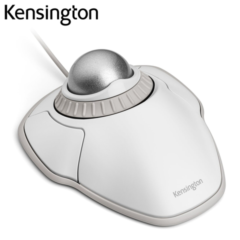 New Kensington Original Orbit Trackball Mouse with Scroll Ring Optical USB for PC or Laptop for AutoCAD K72500WW ► Photo 1/6